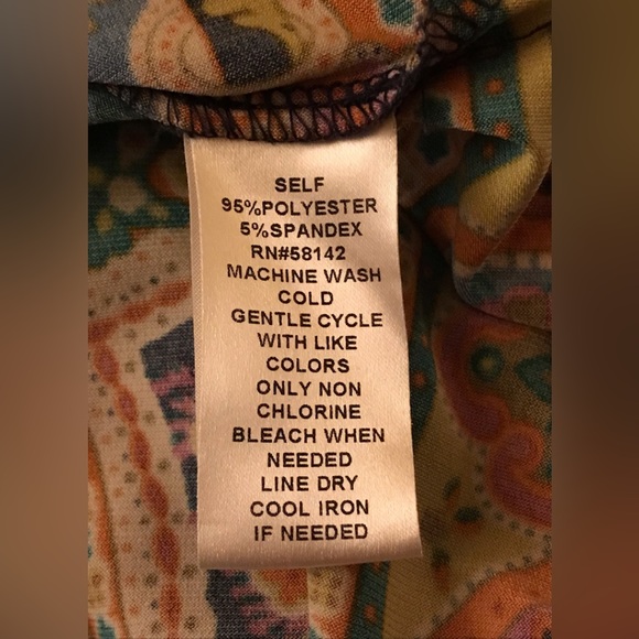 Multicolor dress sz 4 - Picture 8 of 8